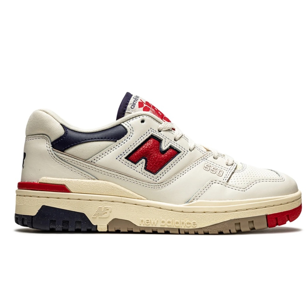 New Balance x Aime Leon Dore 550 White/Navy/Red Sneakers